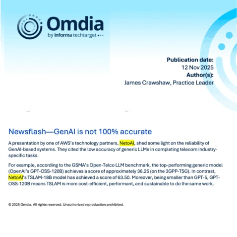 Omdia milestone evidence